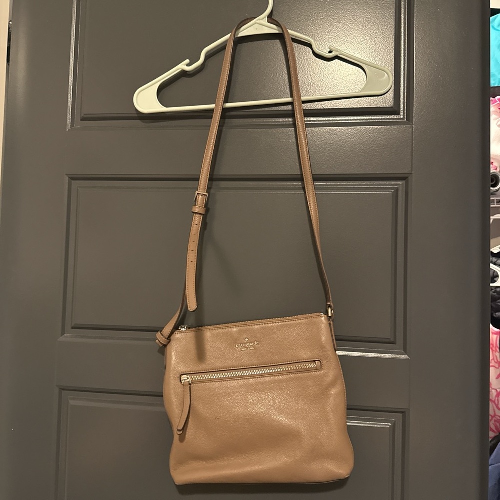 Kate Spade Brown Leather Crossbody Bag